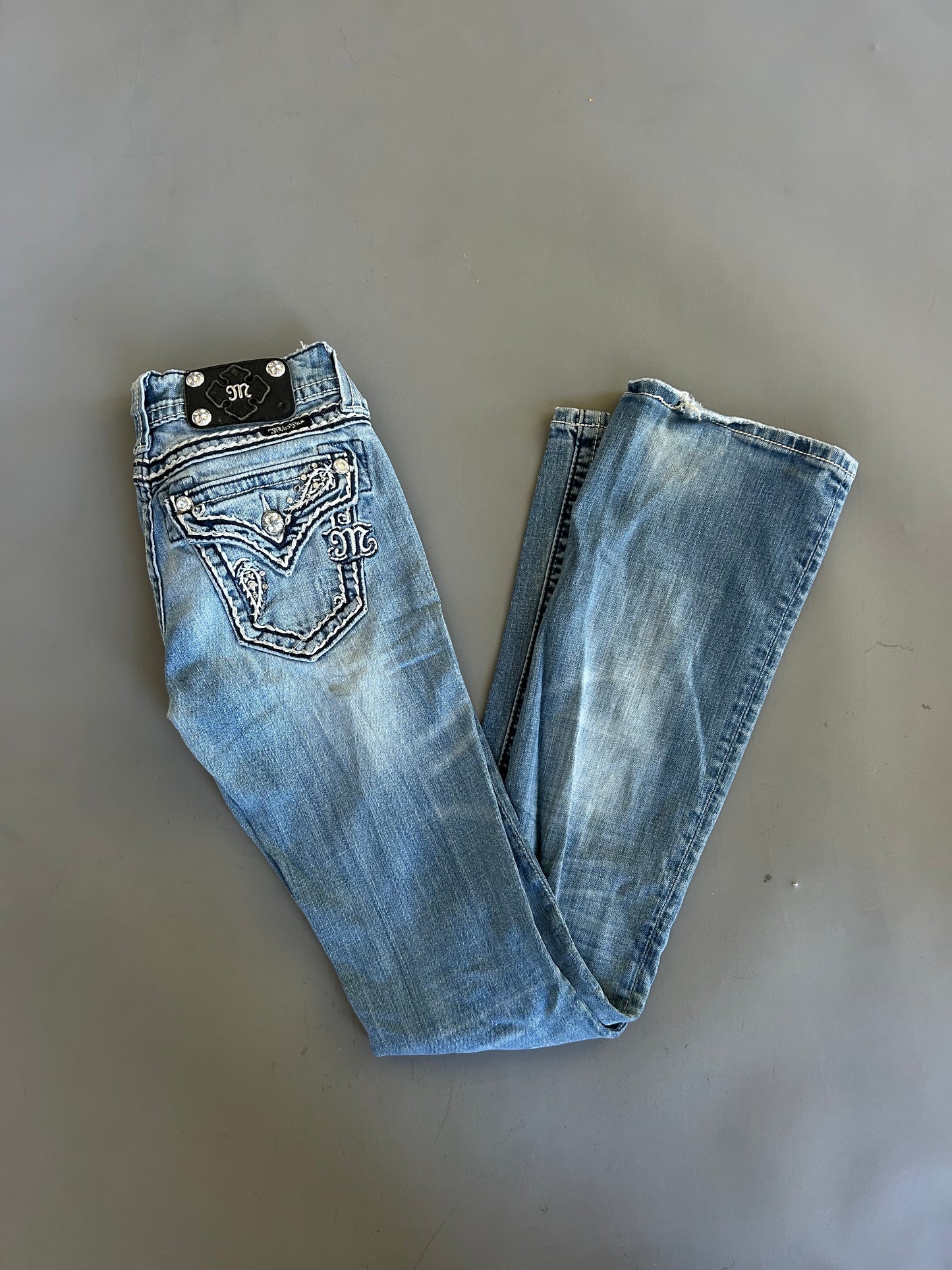 Miss Me Y2K flared/ bootcut Jeans - Größe XS