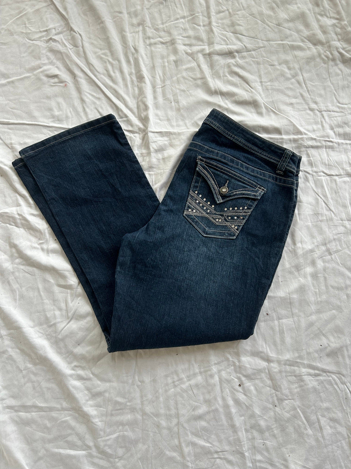 Y2K flared/ bootcut Jeans - Größe L
