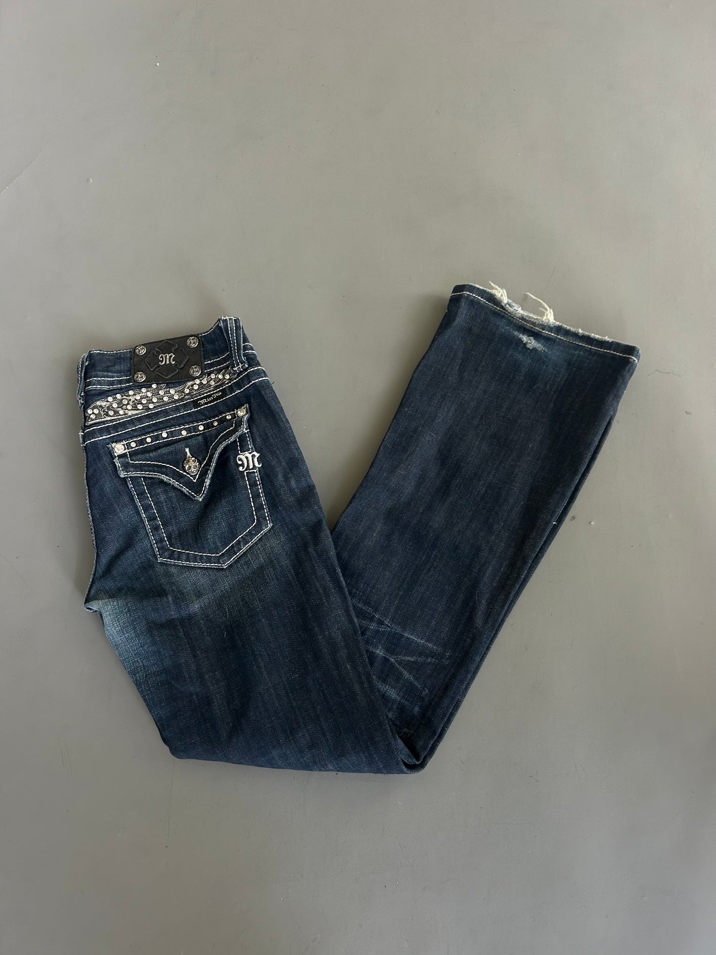 Miss Me Y2K flared/ bootcut Jeans - Größe M