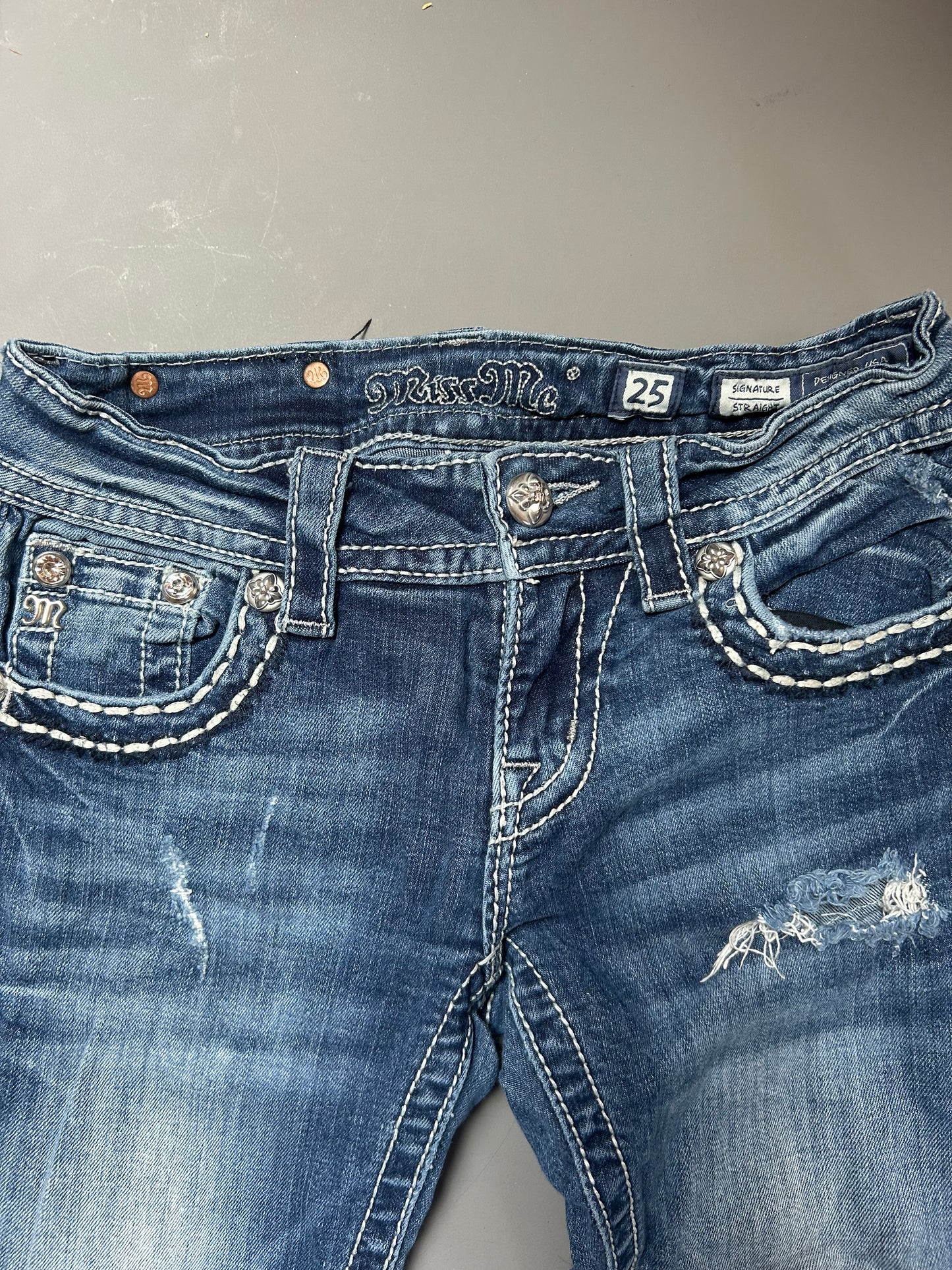 Miss Me y2k flared/bootcut Jeans - Größe XS