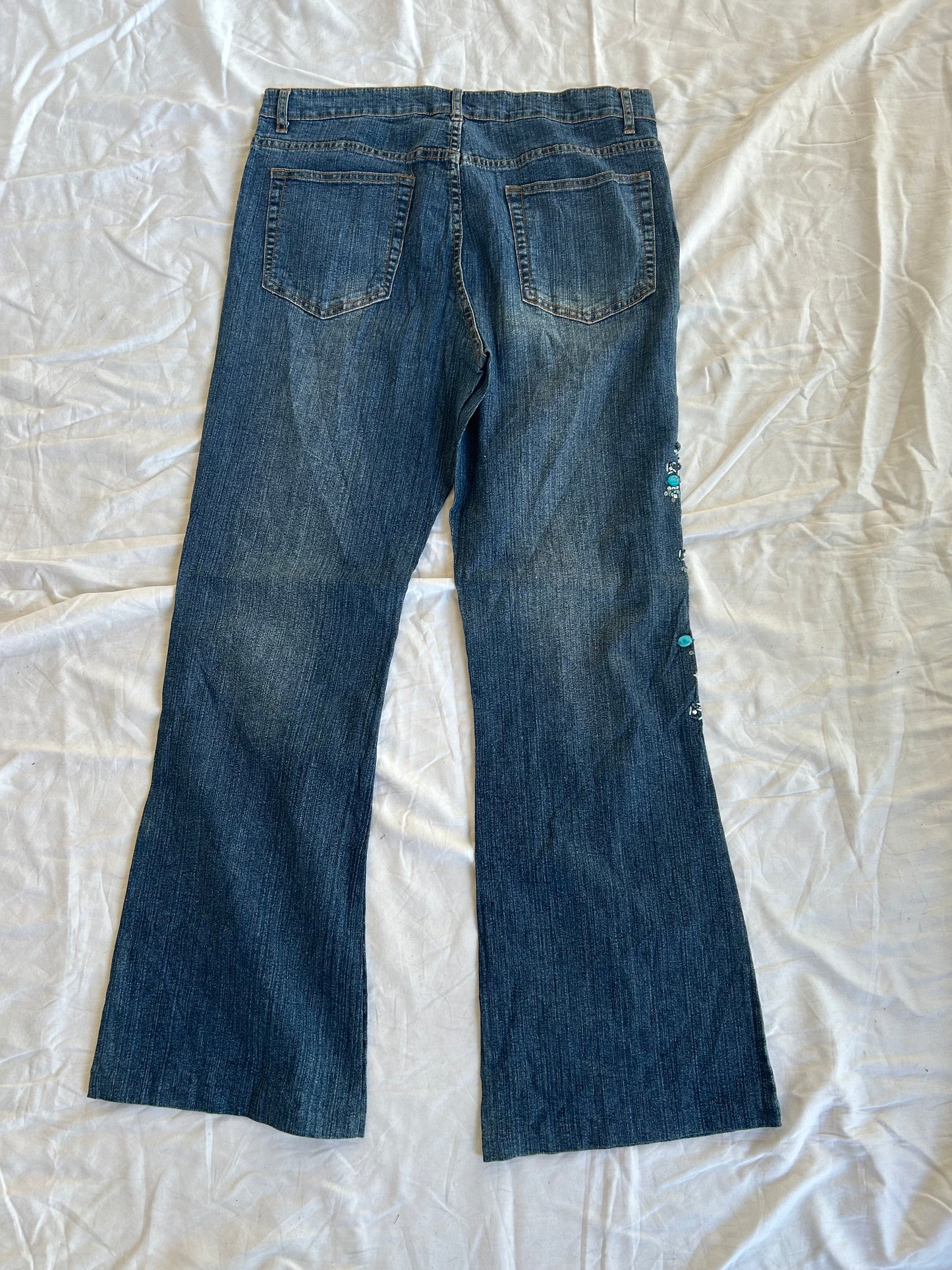 Y2K flared/ bootcut Jeans - Größe M