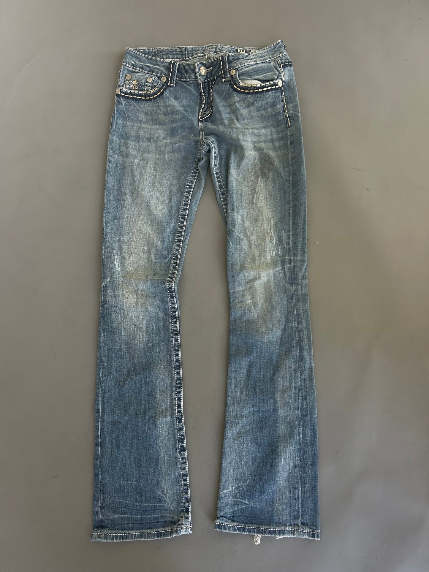Miss Me Y2K flared/ bootcut Jeans - Größe S
