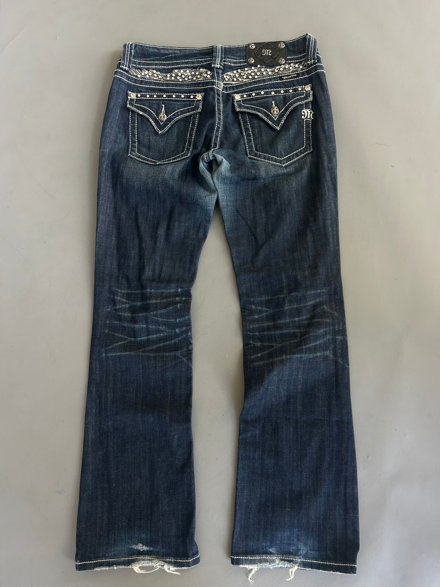 Miss Me Y2K flared/ bootcut Jeans - Größe M