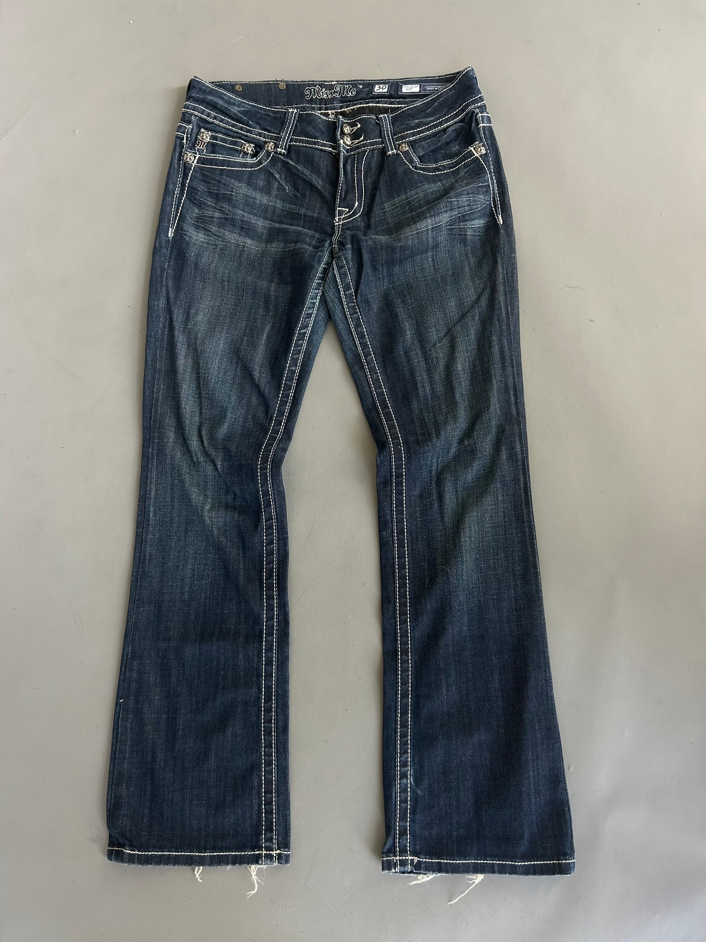 Miss Me Y2K flared/ bootcut Jeans - Größe M