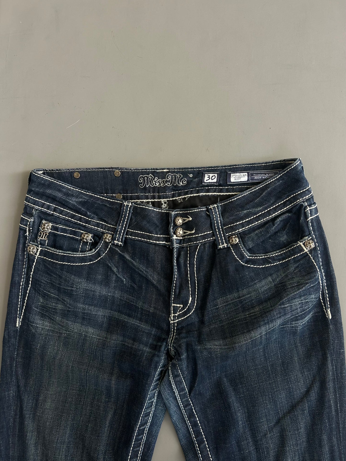 Miss Me Y2K flared/ bootcut Jeans - Größe M