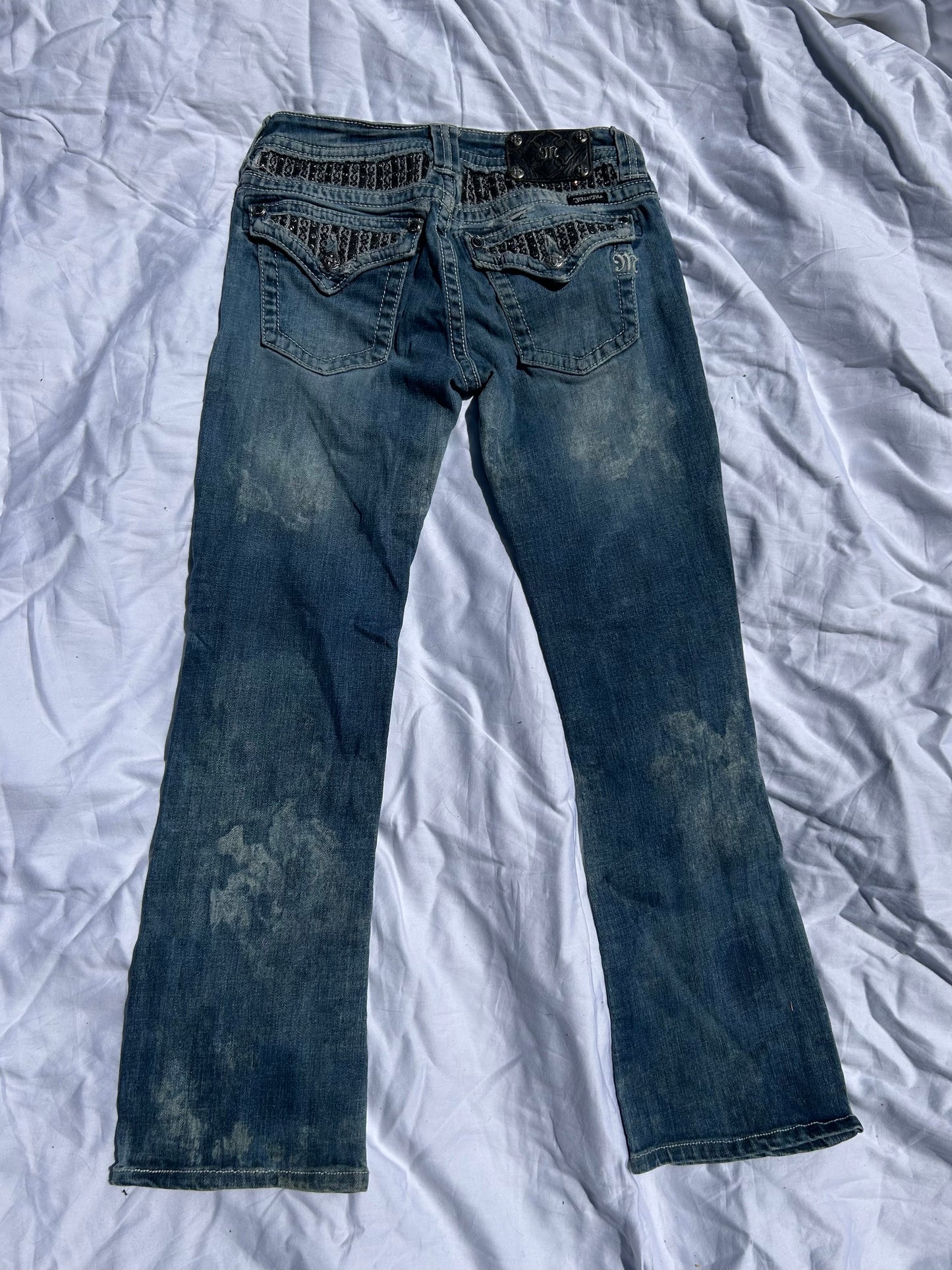Miss Me Y2K flared/ baggy Jeans - Größe XS/S