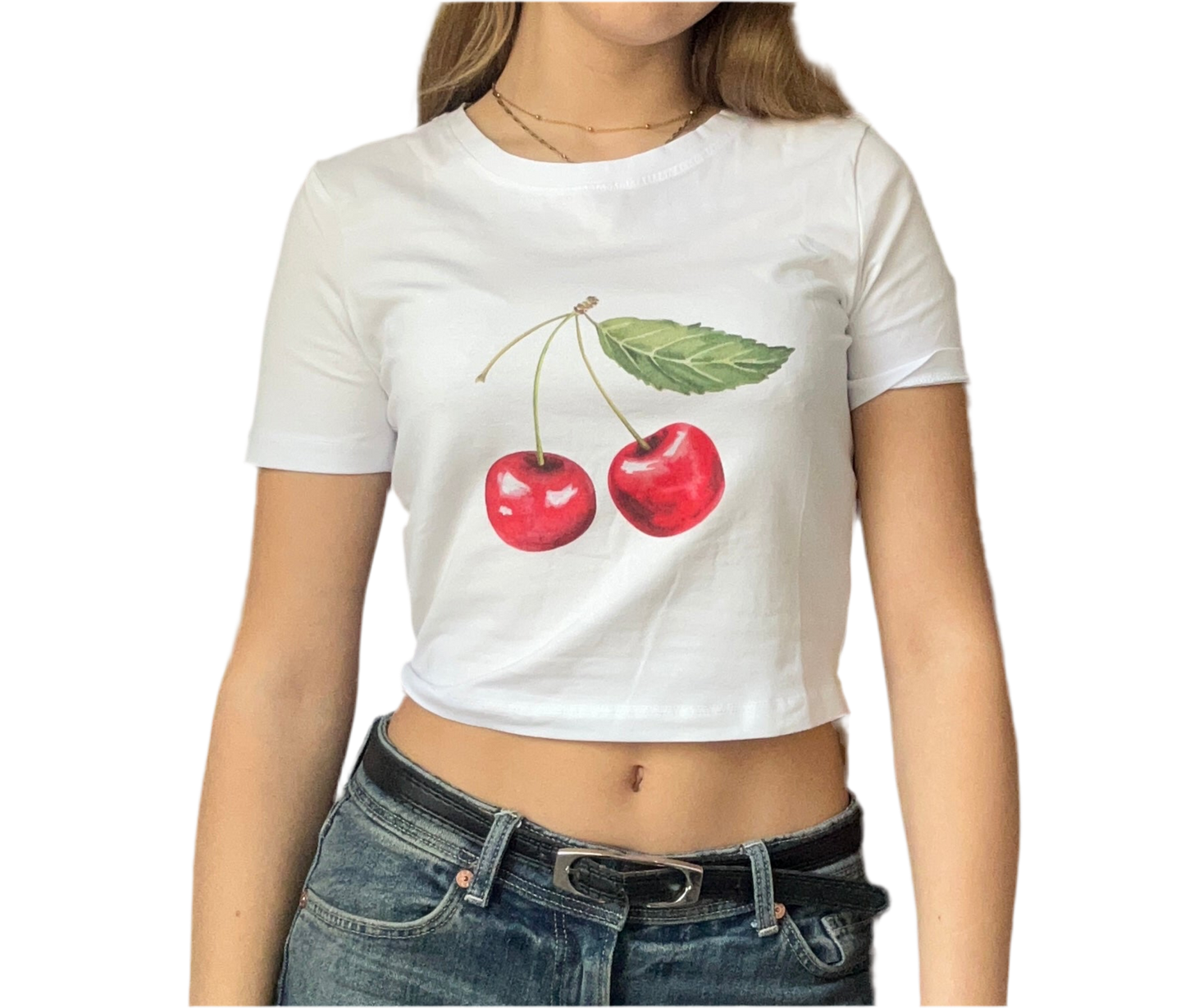 CHERRY Baby tee