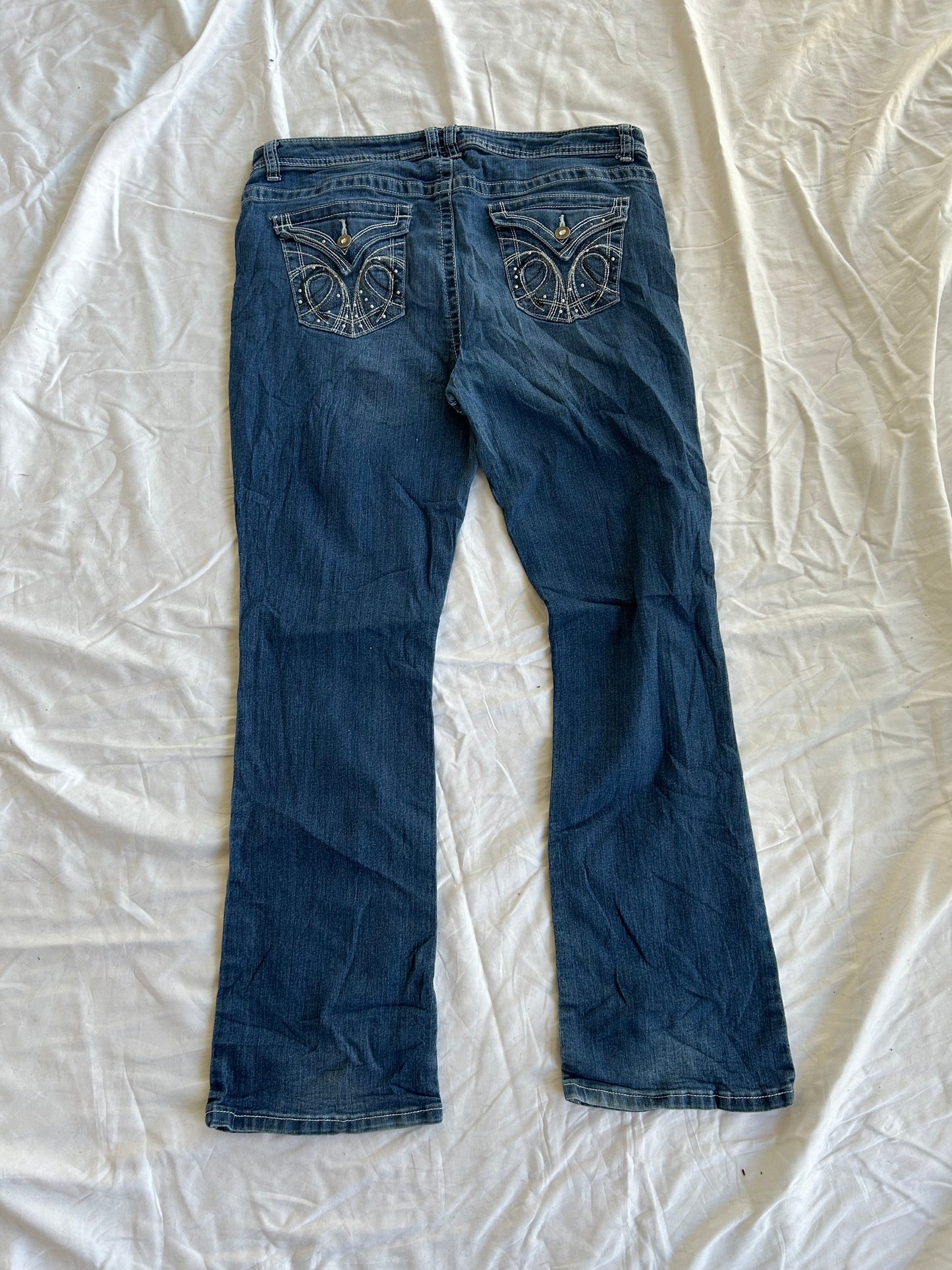 Y2K flared/ bootcut Jeans - Größe L