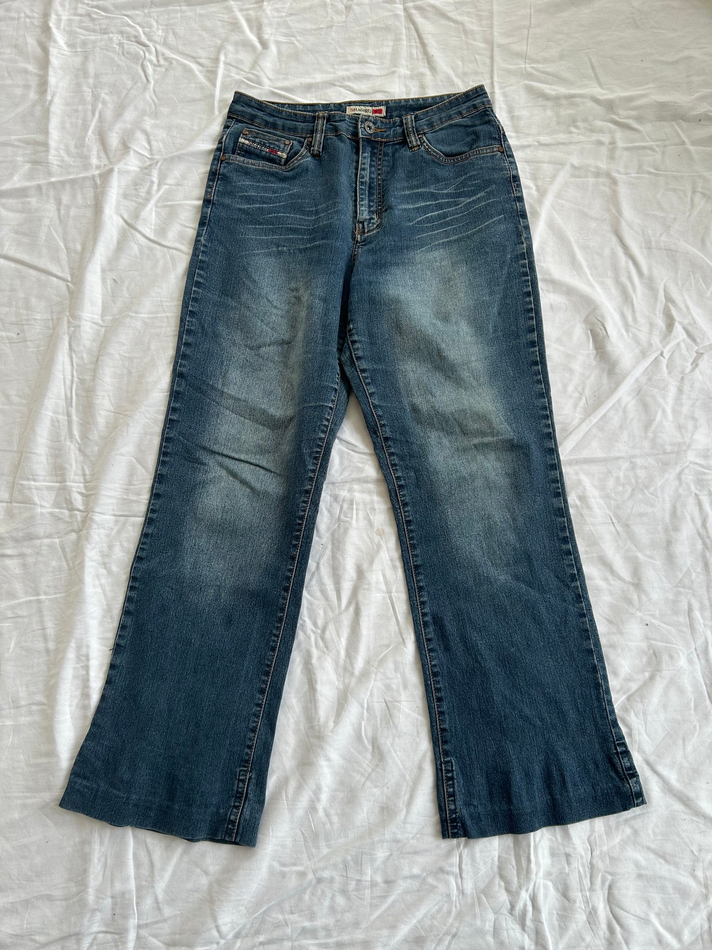 Y2K bootcut/ flared Jeans - Größe S