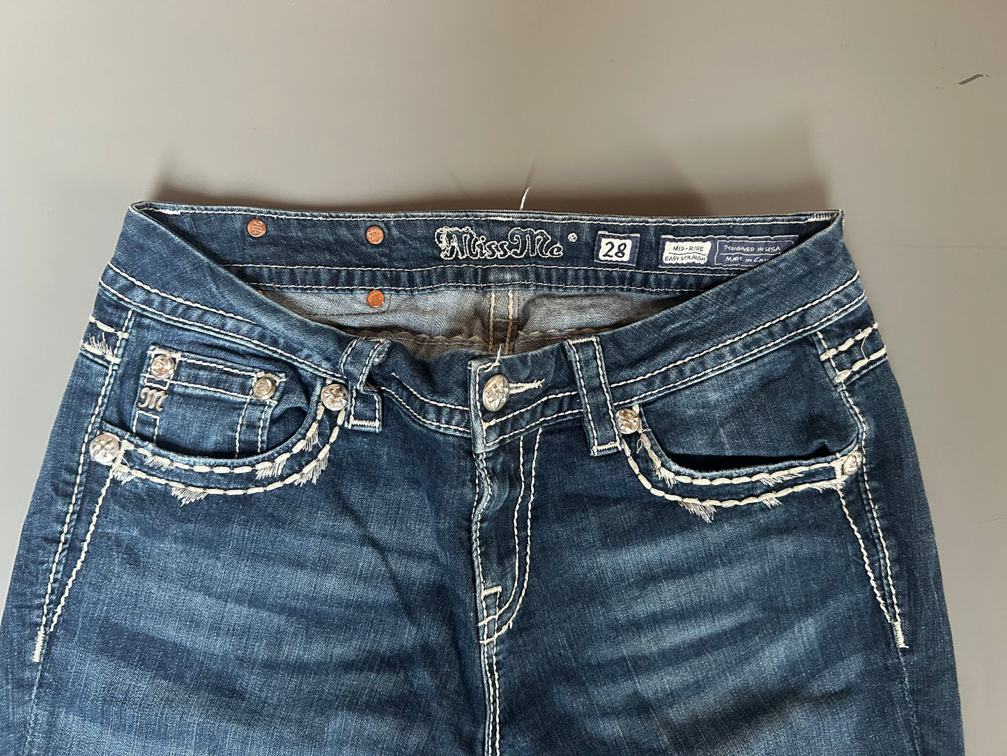 Miss Me Y2K flared/ bootcut Jeans - Größe S