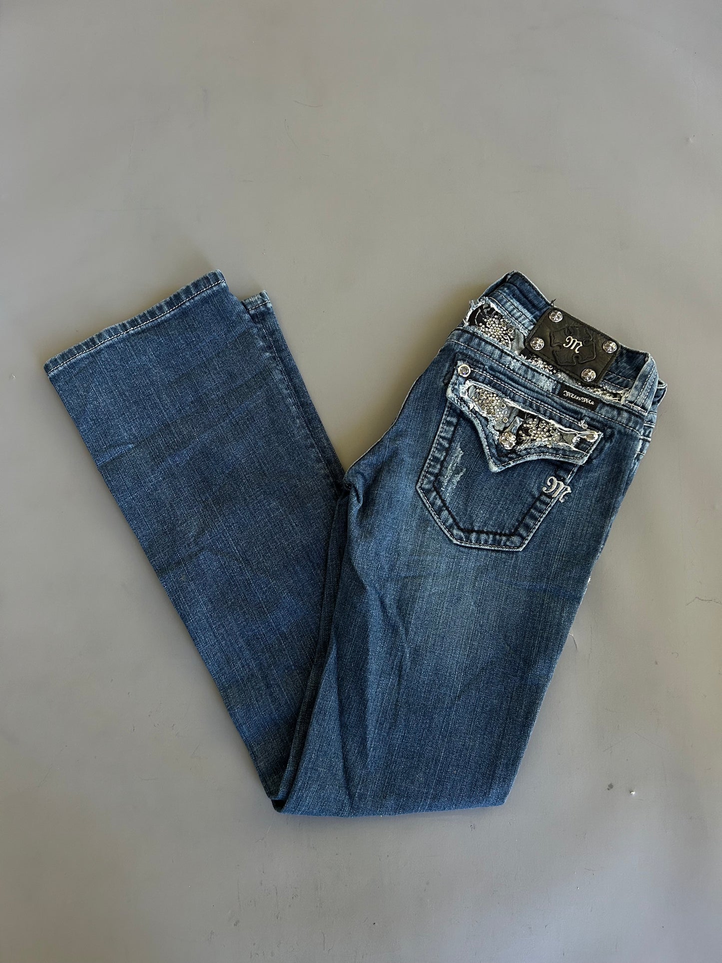 Miss Me Y2K flared/ bootcut Jeans - Größe S