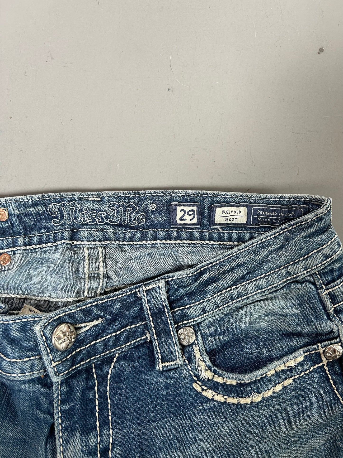 Miss Me y2k flared/bootcut Jeans - Größe S