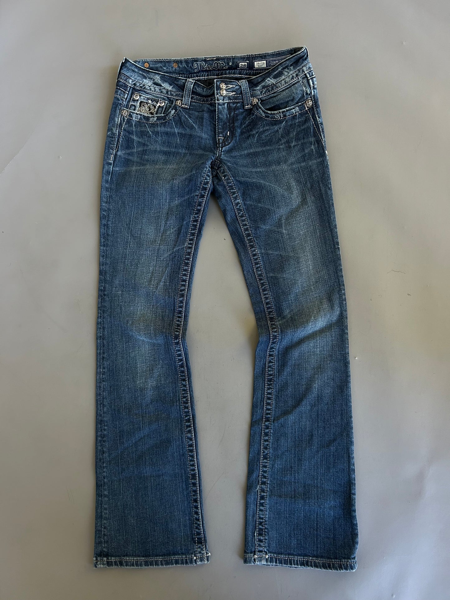 Miss Me Y2K flared/ bootcut Jeans - Größe S