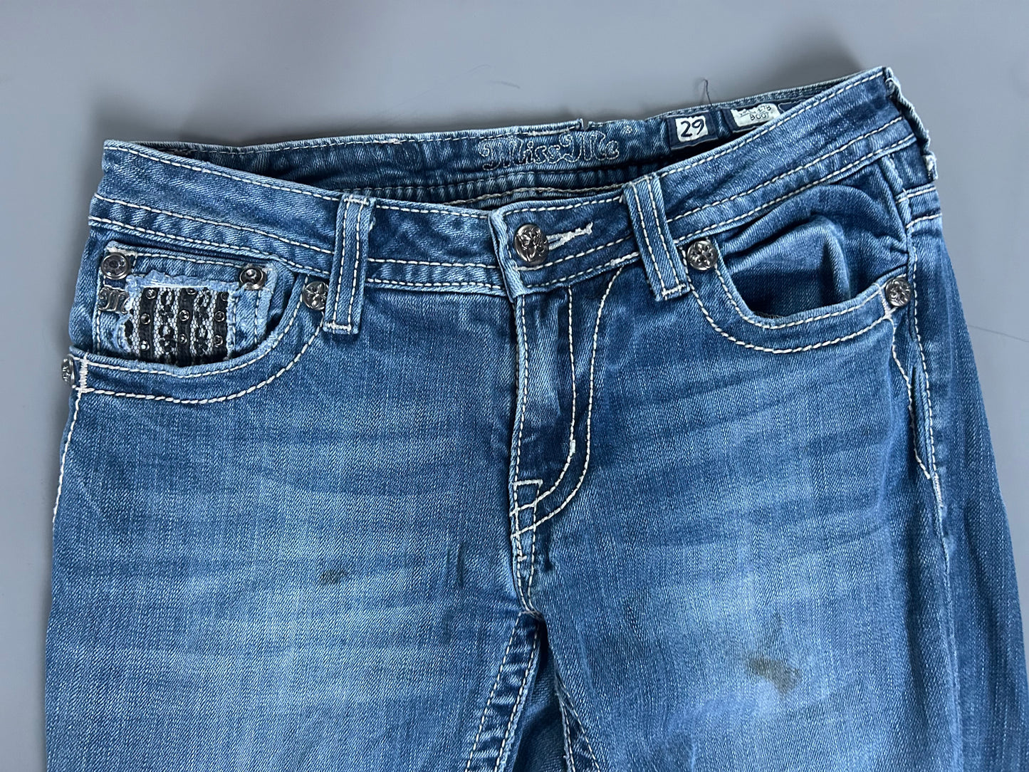 Miss Me Y2K flared/ bootcut Jeans - Größe S