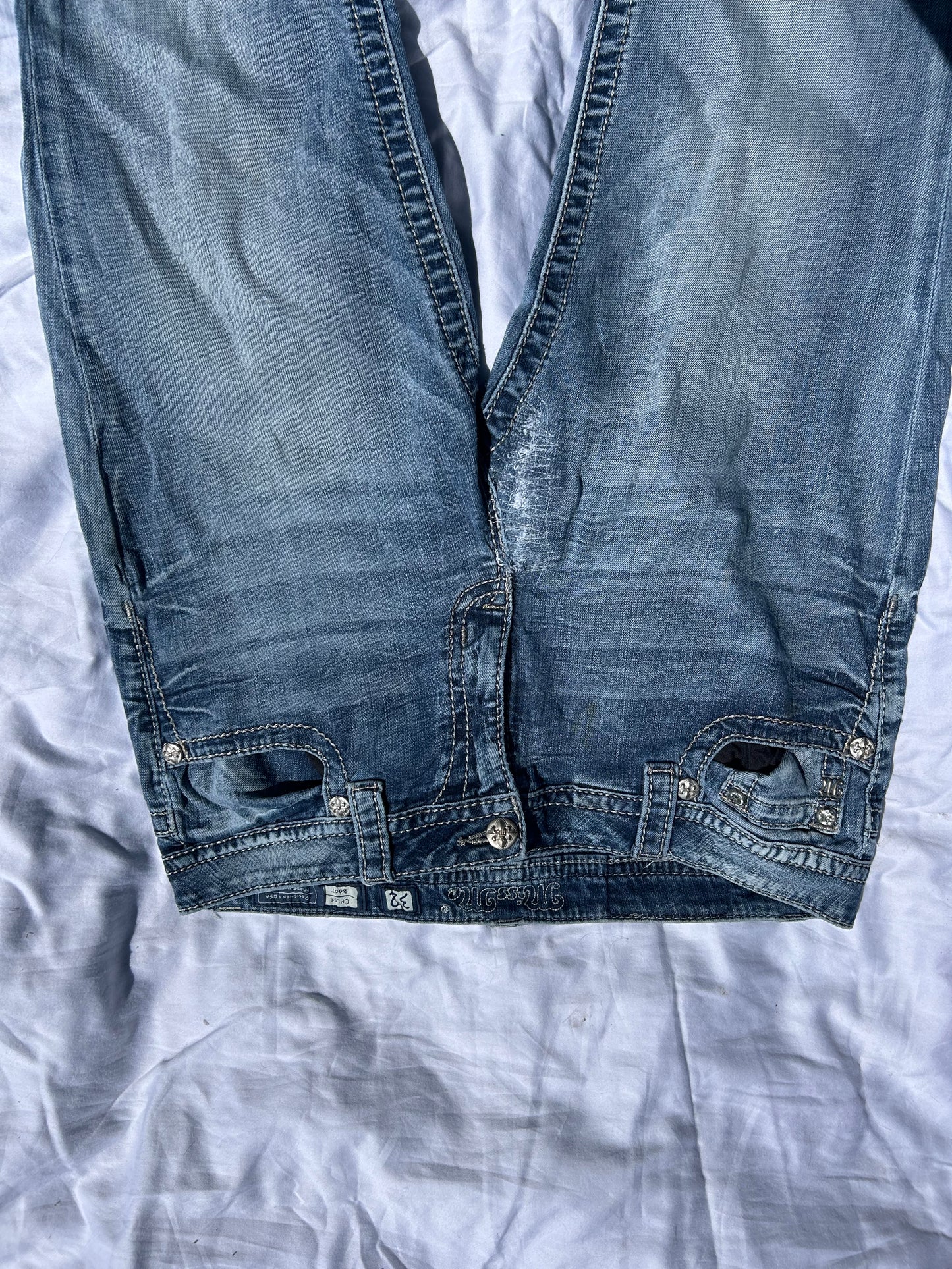 Miss Me Y2K Jeans flared/ bootcut - Größe M