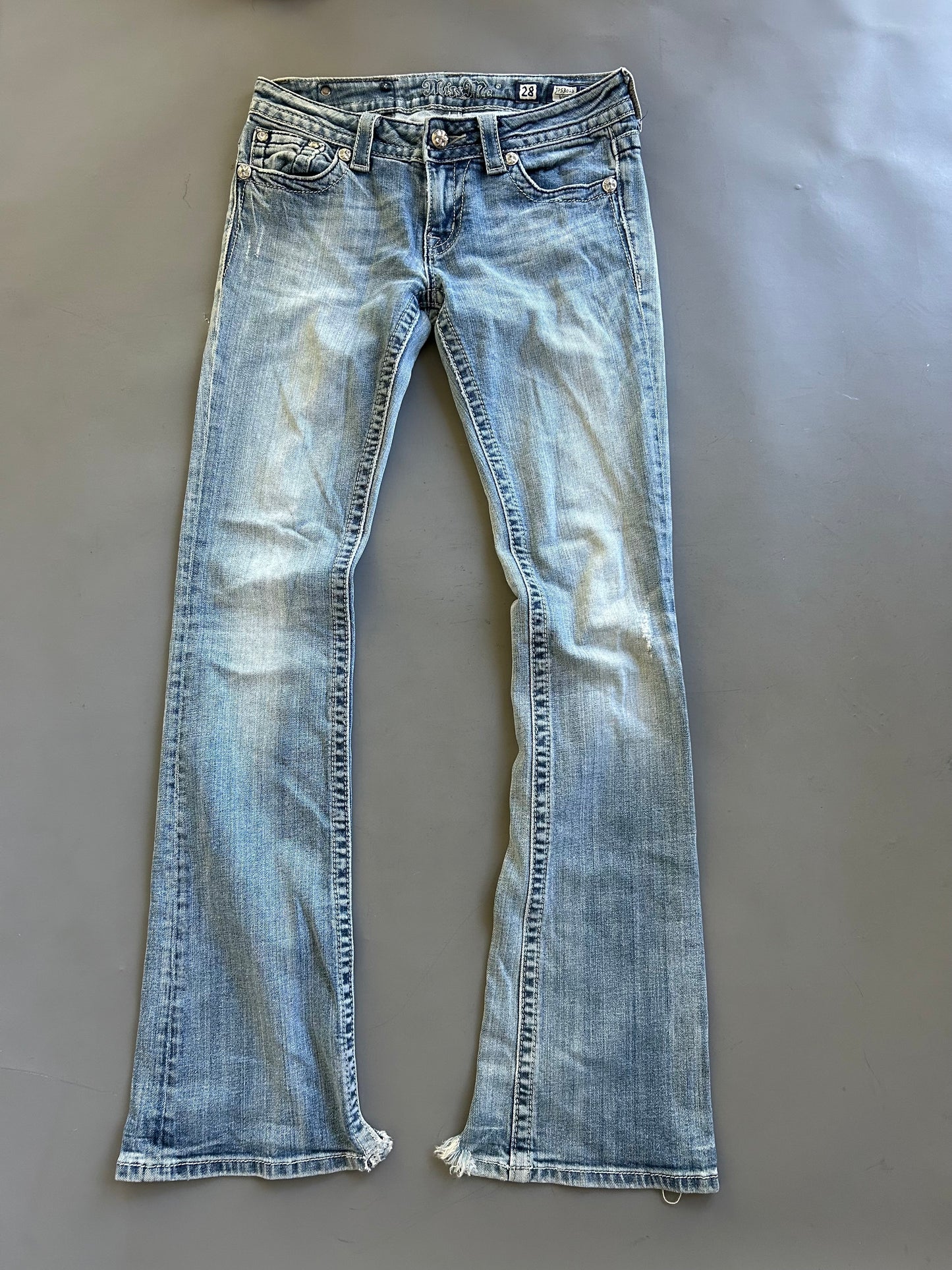 Miss Me Y2K flared/ bootcut Jeans - Größe S