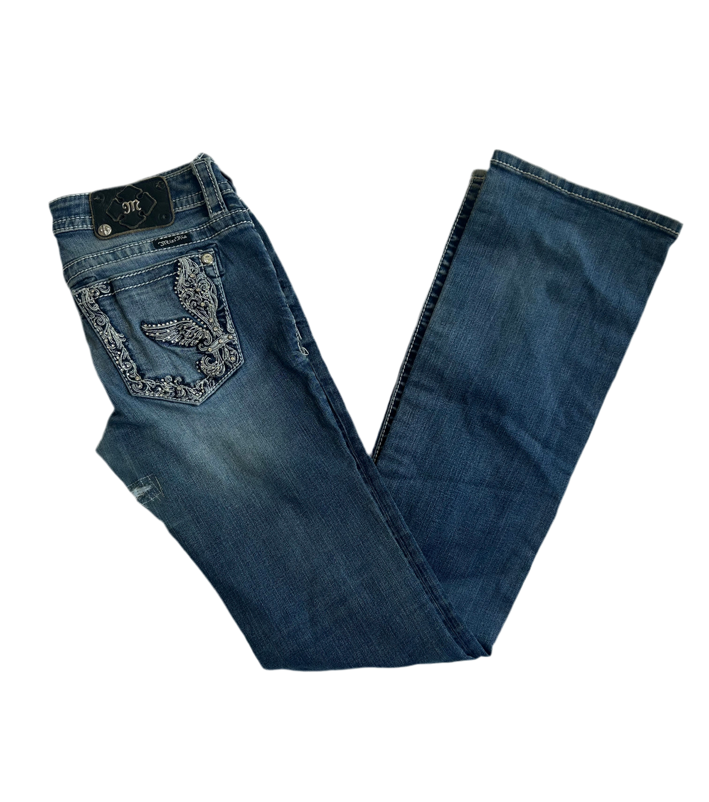 Miss Me Y2K flared/ baggy Jeans - Größe S
