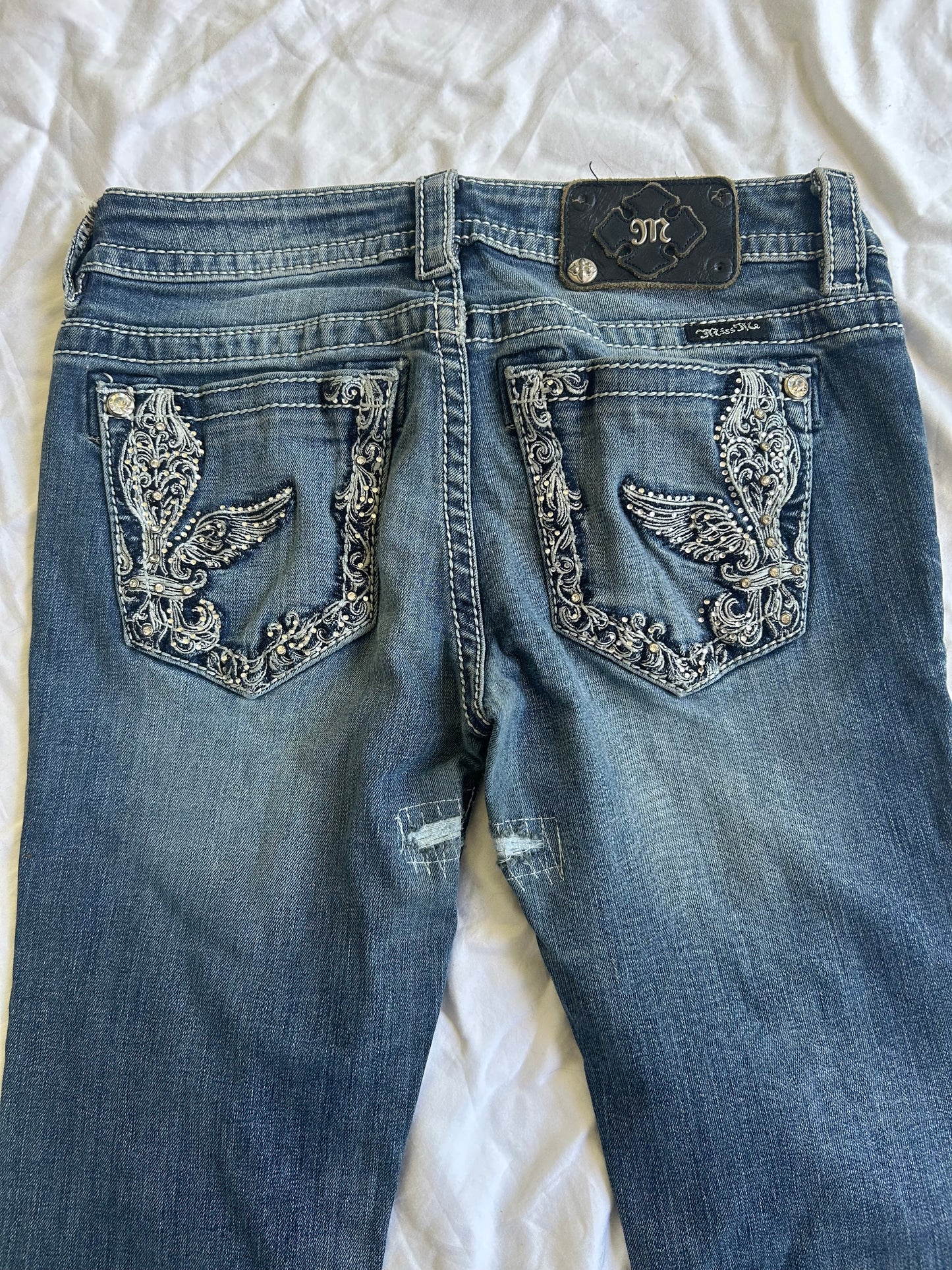 Miss Me Y2K flared/ baggy Jeans - Größe S