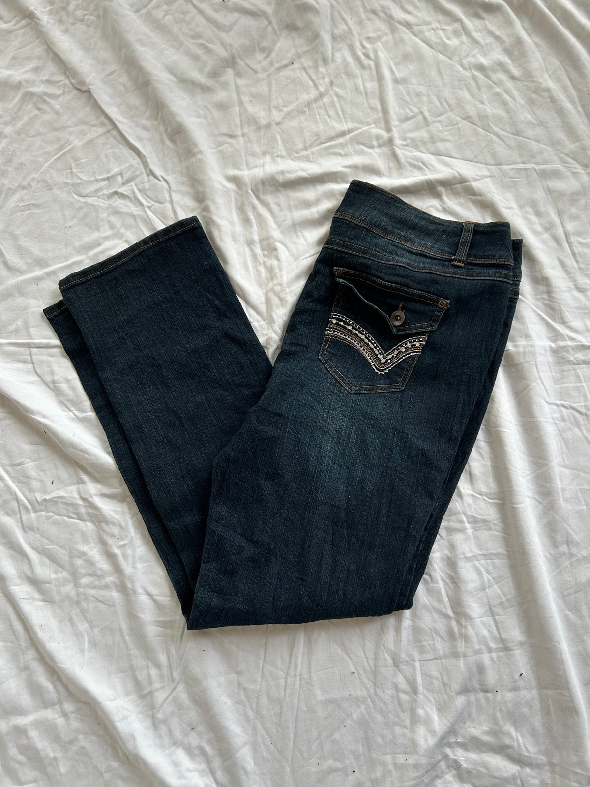 Y2K flared/ bootcut Jeans - Größe L