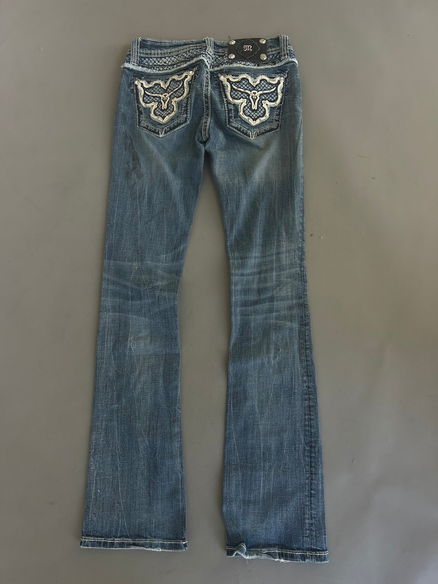 Miss Me Y2K flared/ bootcut Jeans - Größe XS/S