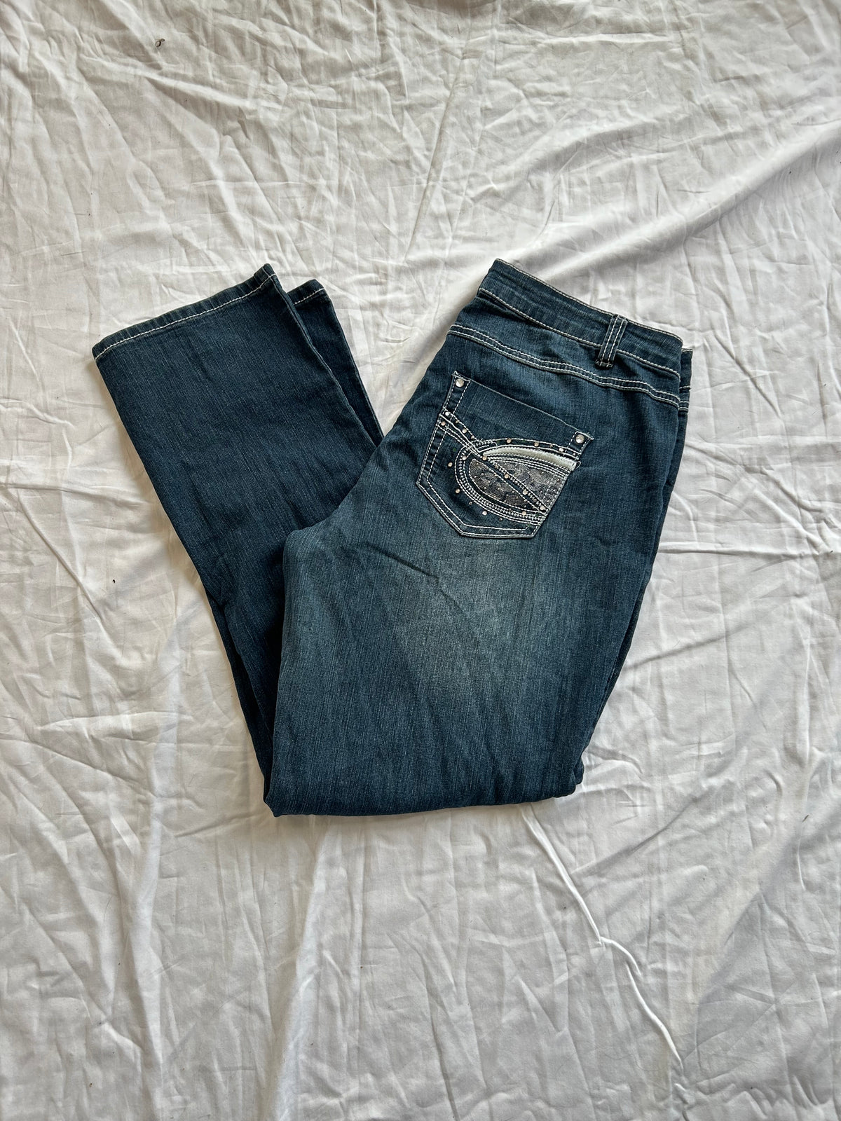 Y2K flared/ bootcut Jeans - Größe L
