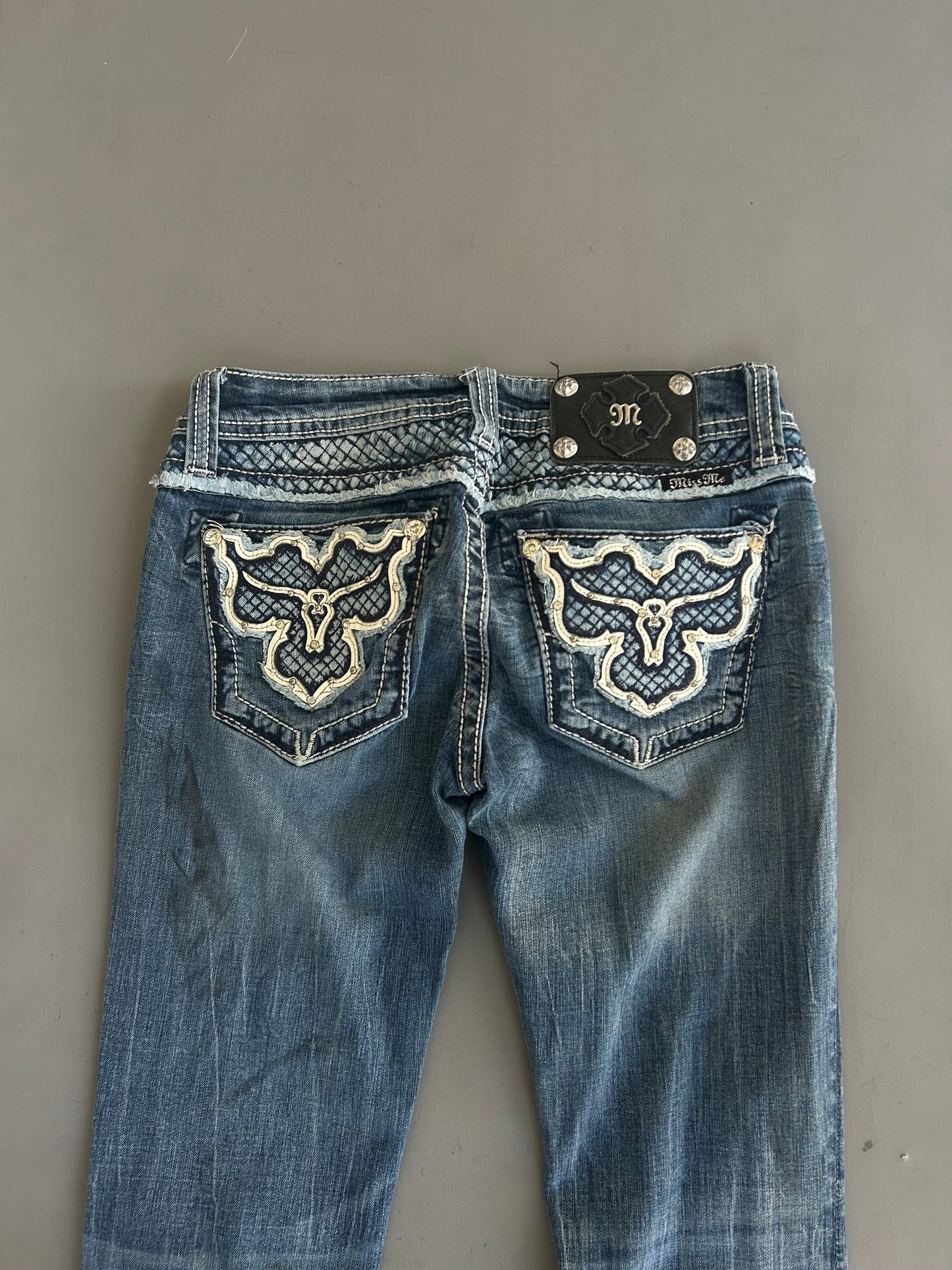 Miss Me Y2K flared/ bootcut Jeans - Größe XS/S