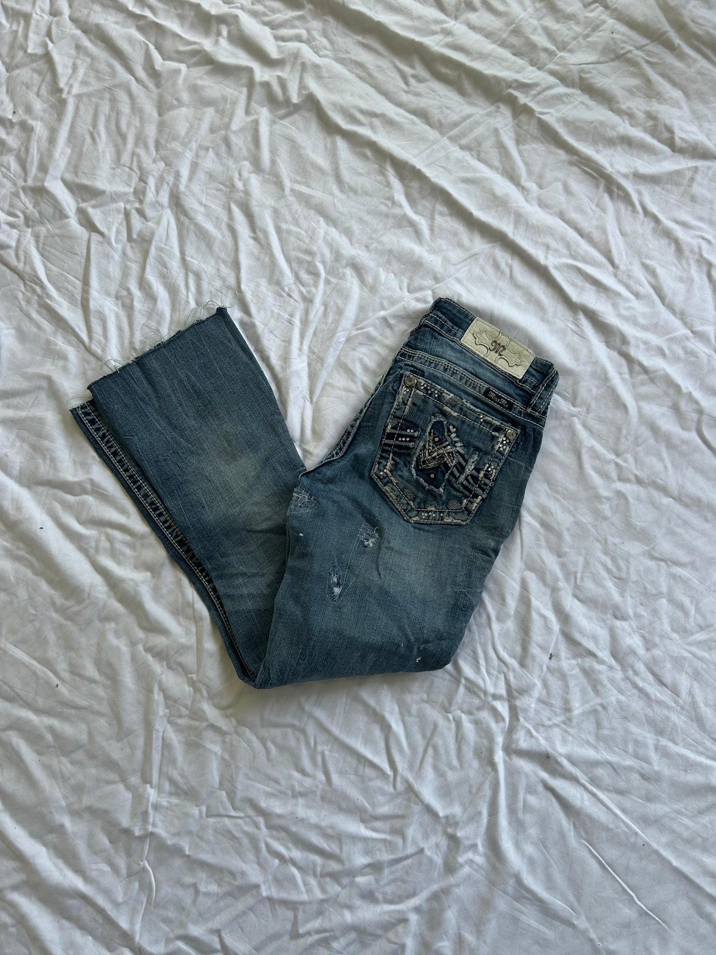 MissMe Y2K flared/bootcut Jeans - Größe S