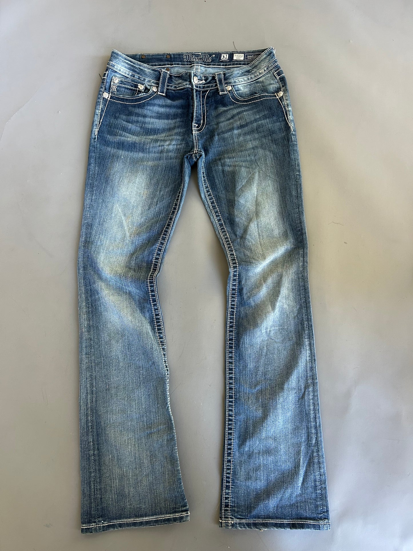 Miss Me Y2K flared/ bootcut Jeans - Größe S