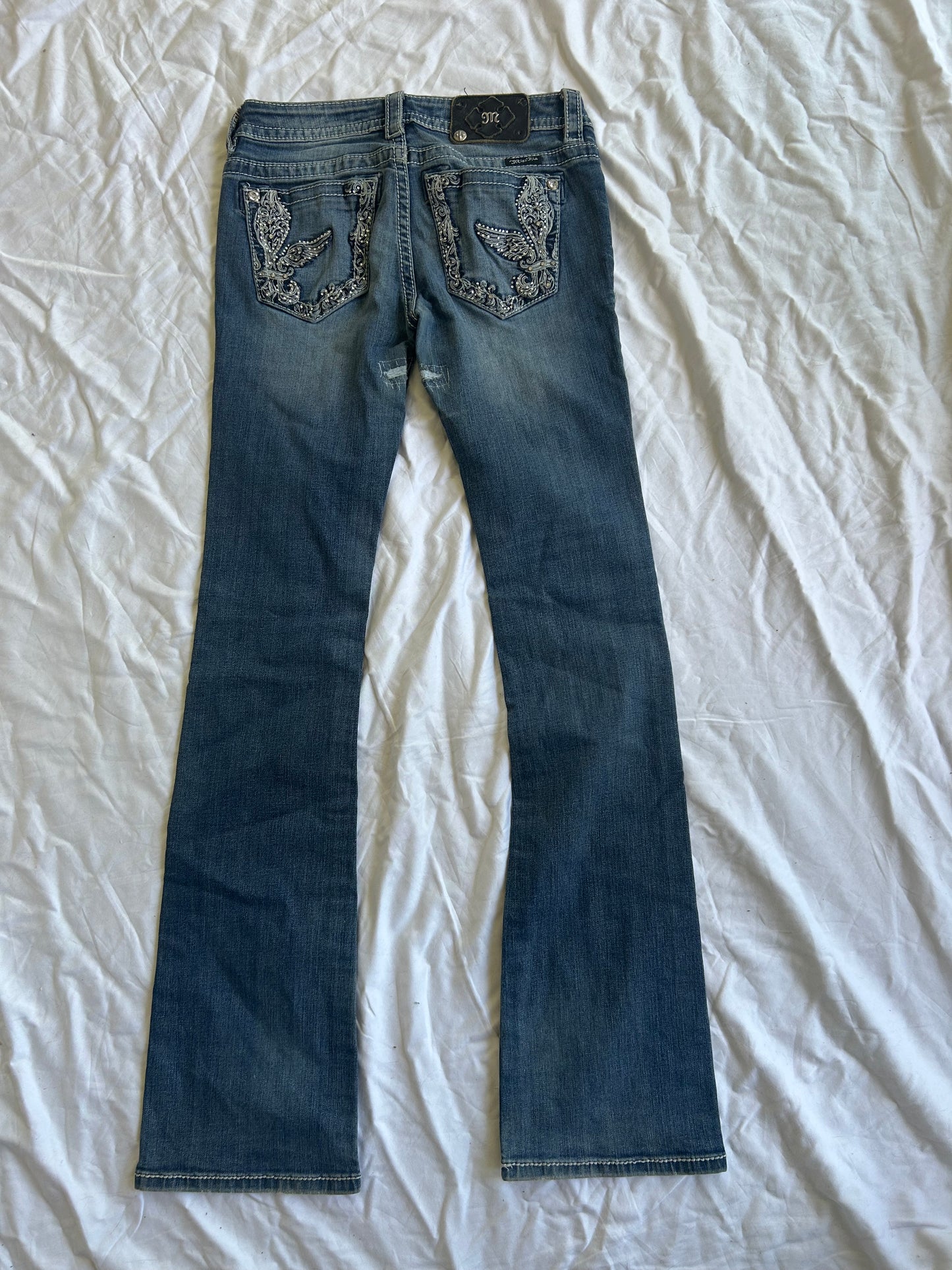 Miss Me Y2K flared/ baggy Jeans - Größe S