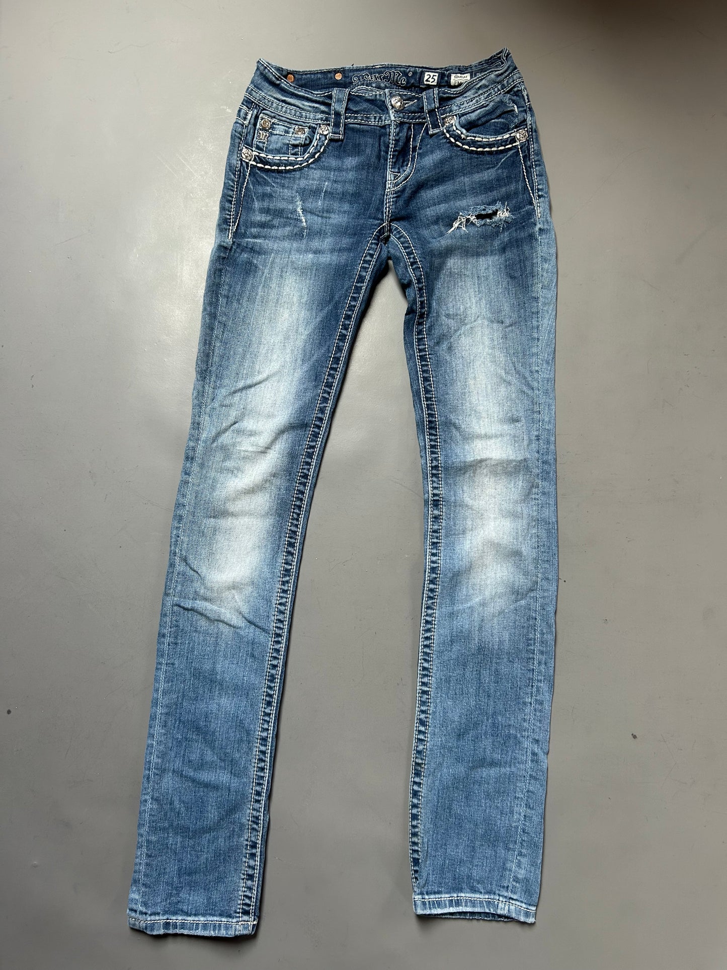Miss Me y2k flared/bootcut Jeans - Größe XS