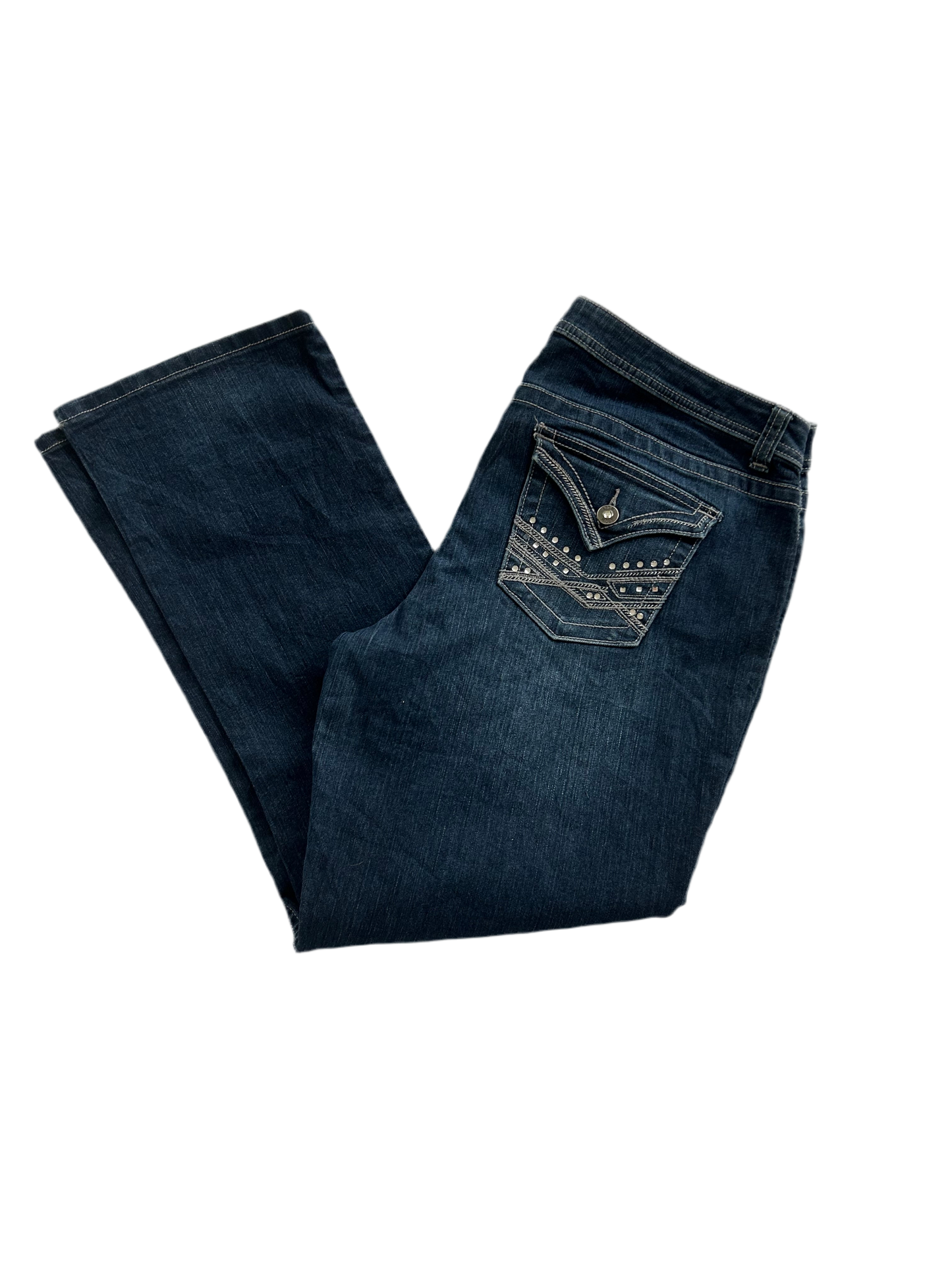 Y2K flared/ bootcut Jeans - Größe L