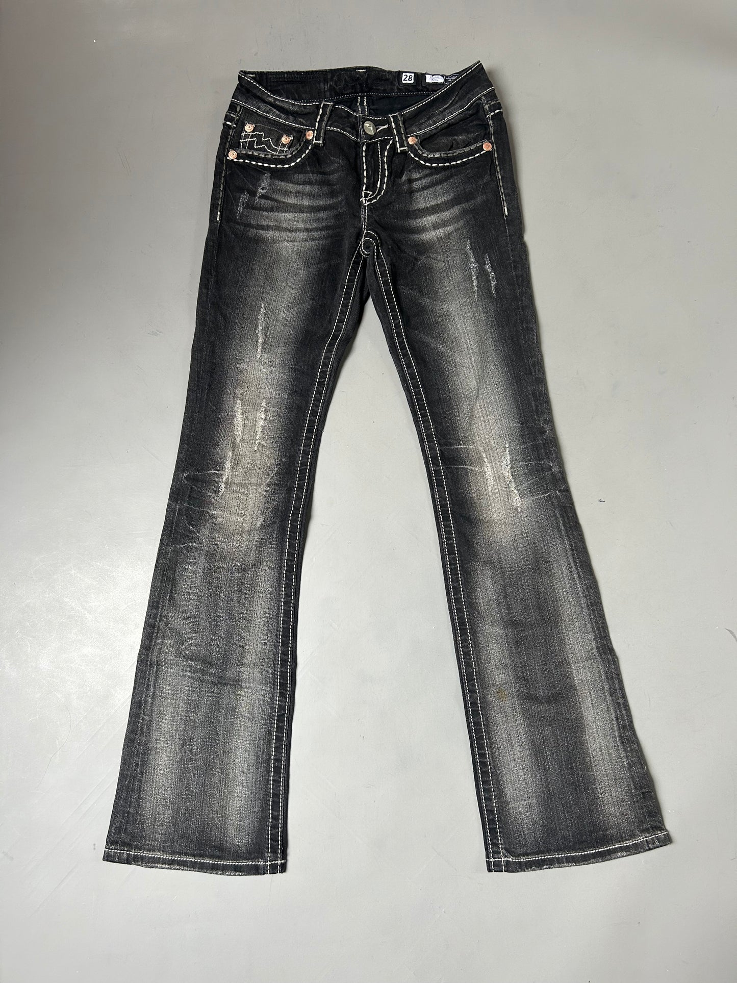 Miss Me y2k flared/bootcut Jeans - Größe S