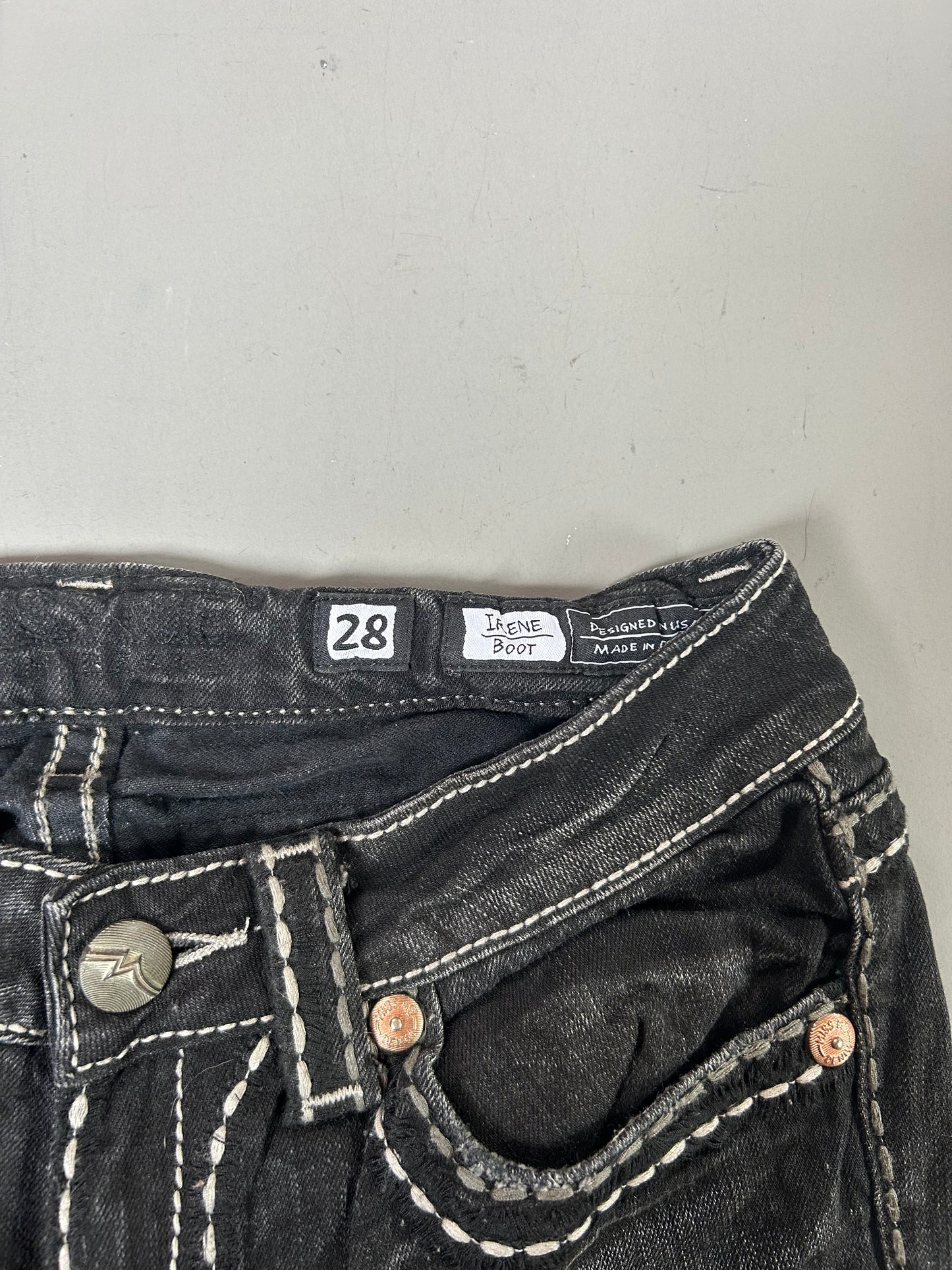 Miss Me y2k flared/bootcut Jeans - Größe S