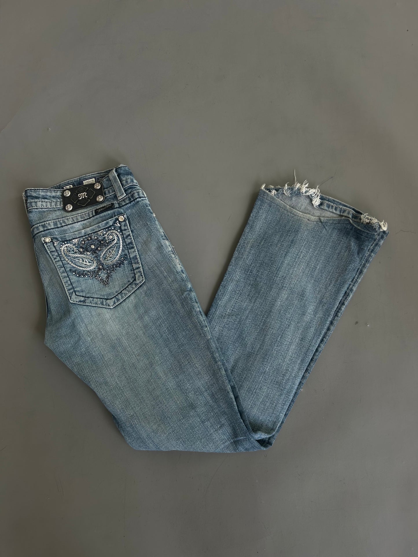Miss Me Y2K flared/ bootcut Jeans - Größe M