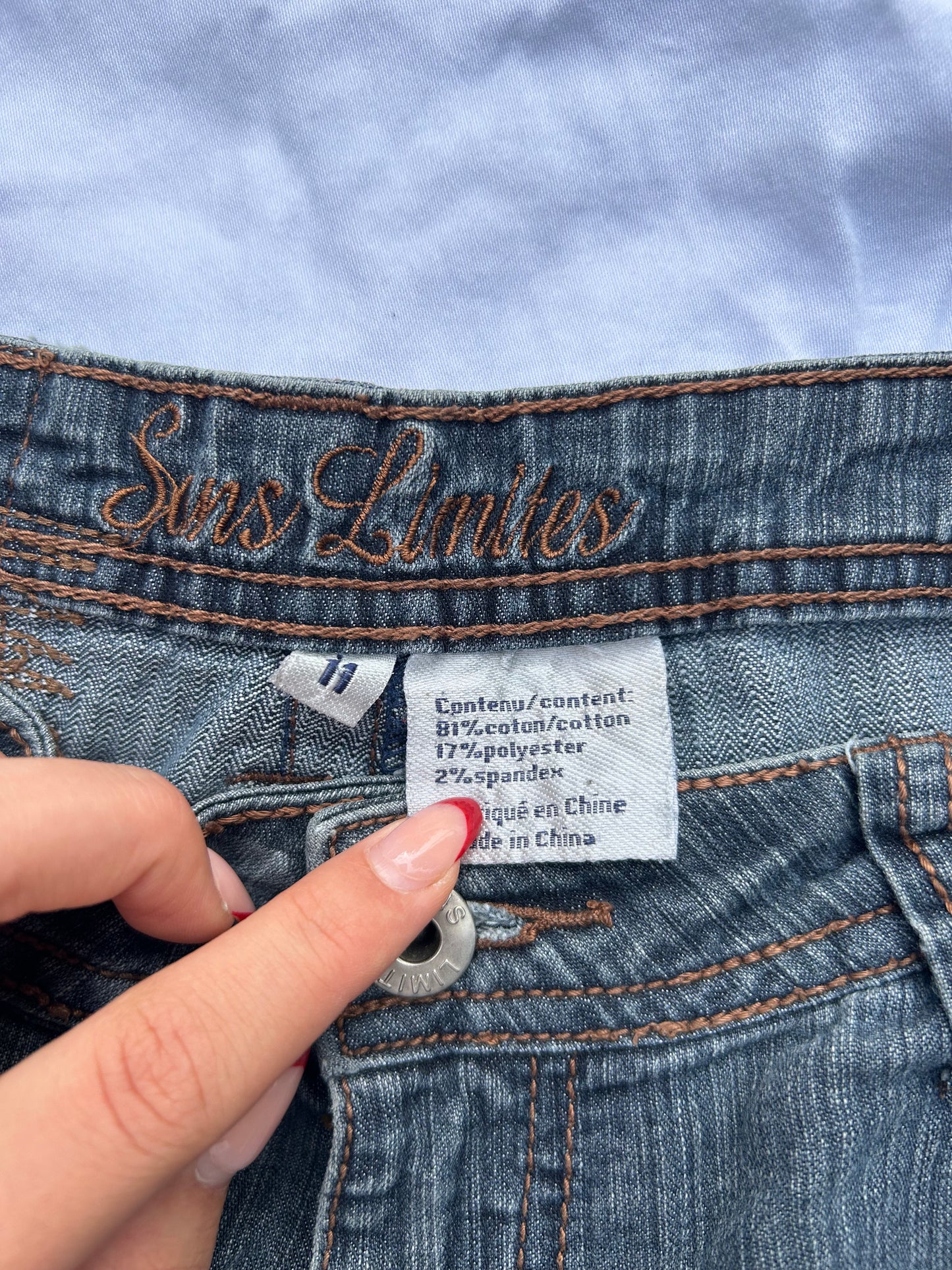 Y2K vintage baggy jorts/ jeans - Größe S