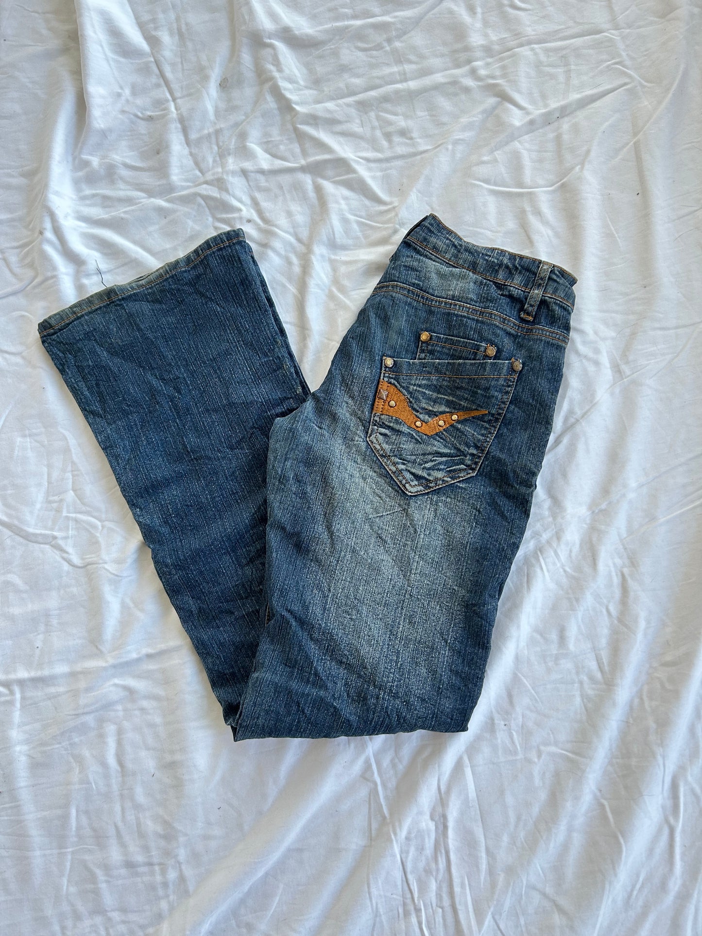Y2K bootcut/ flared Jeans - Größe S