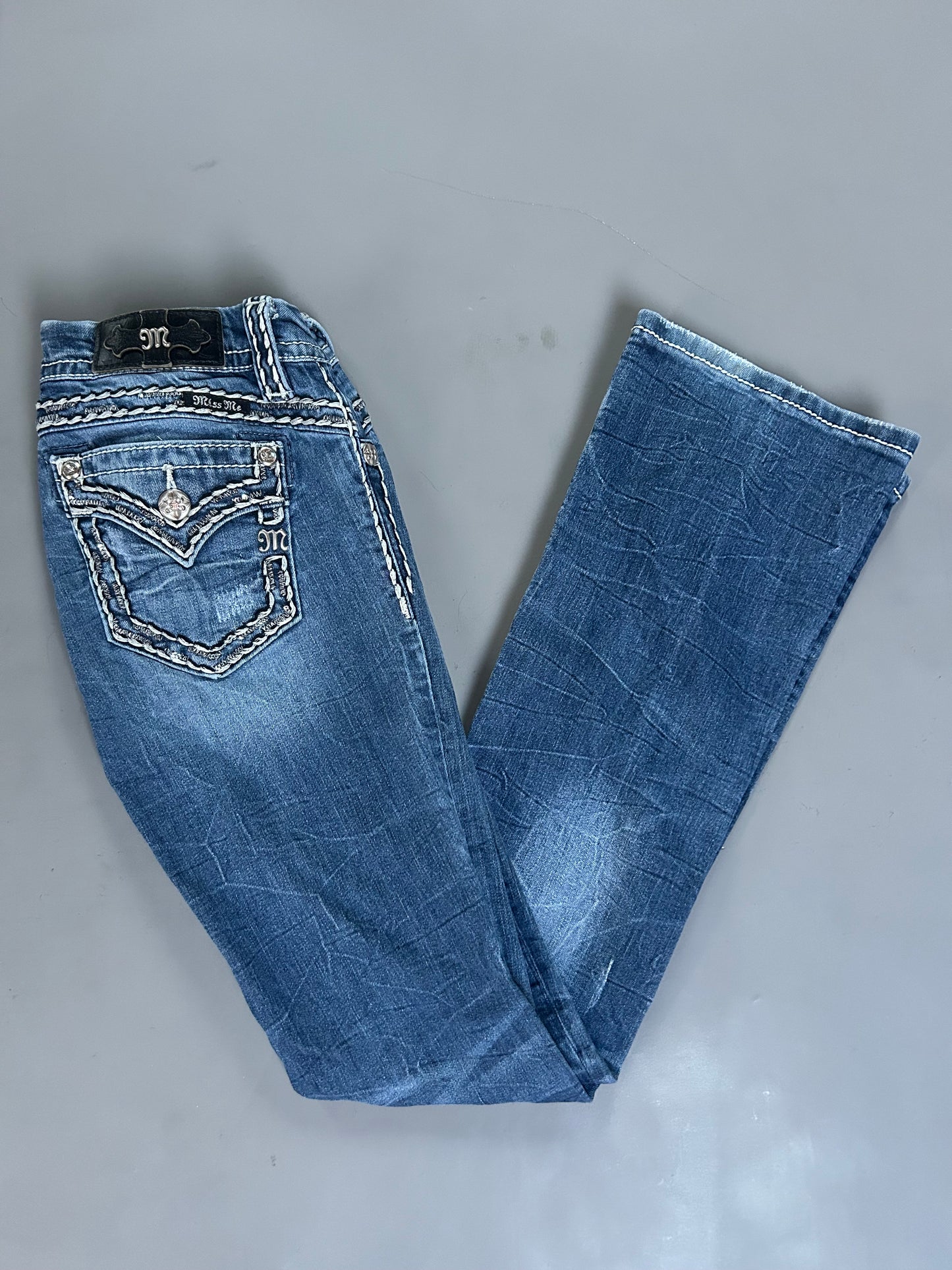 Miss Me Y2K flared/ bootcut Jeans - Größe XS/S