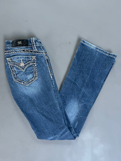 Miss Me Y2K flared/ bootcut Jeans - Größe XS/S