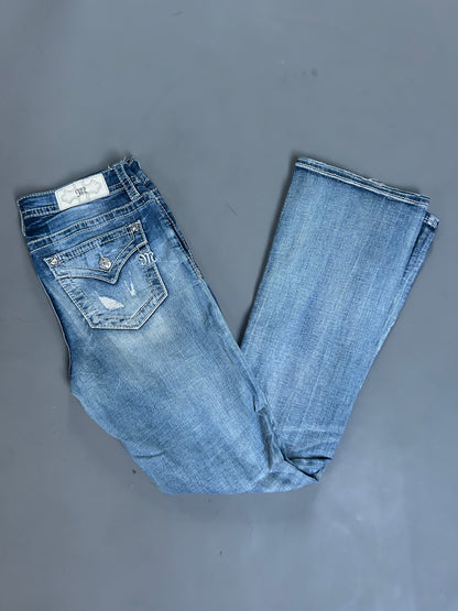 Miss Me Y2K flared/ bootcut Jeans - Größe S/M