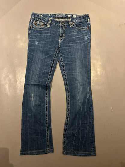 Miss Me Y2K flared/ bootcut Jeans - Größe S/M