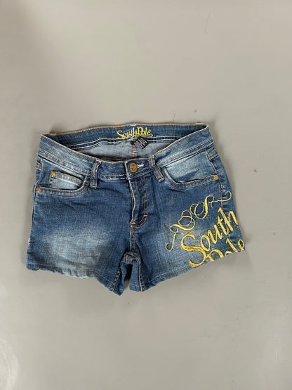 Y2K low-waist shorts - Größe S