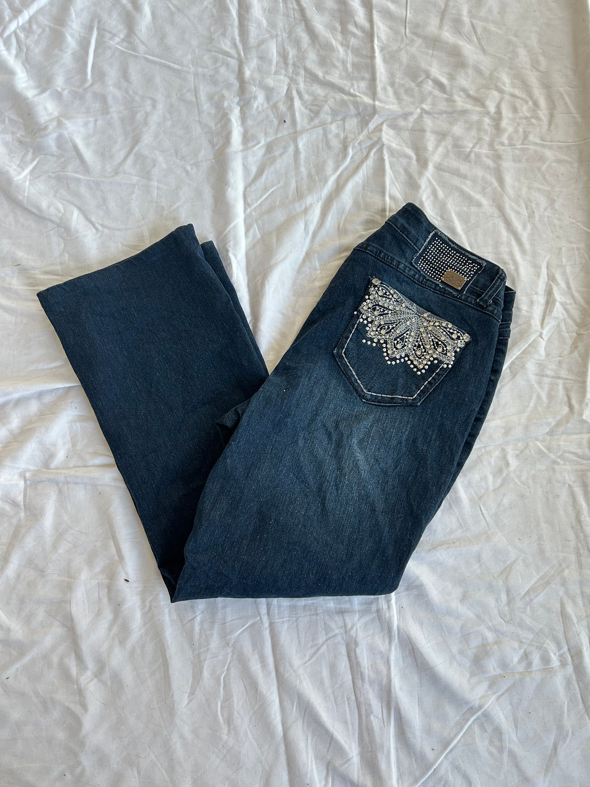 Y2K flared/ bootcut Jeans - Größe S/M