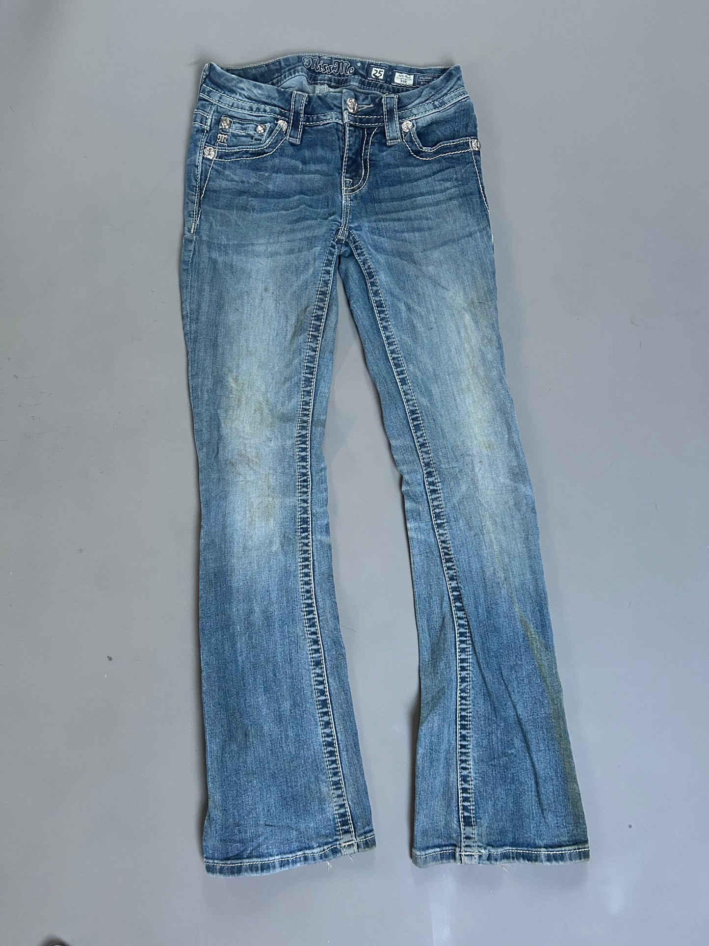 Miss Me Y2K flared/ bootcut Jeans - Größe XS/S