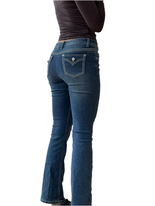 Y2K flared/ bootcut Jeans - Größe S
