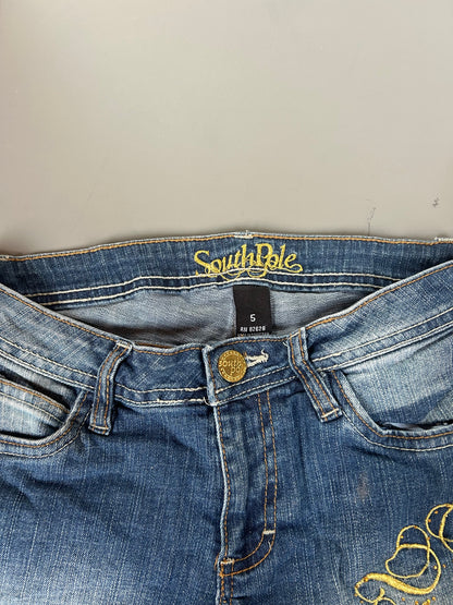 Y2K low-waist shorts - Größe S