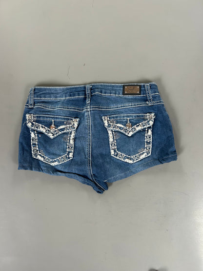 Y2K low-waisted shorts - Größe S