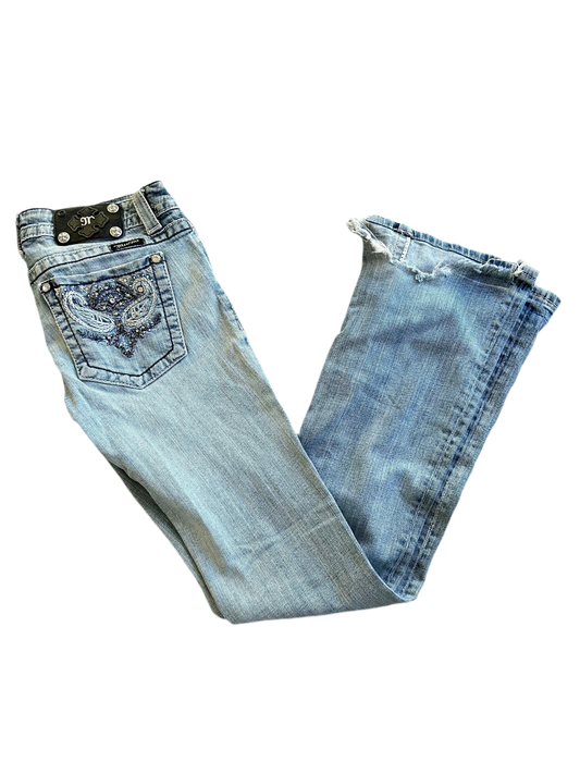 Miss Me Y2K flared/ bootcut Jeans - Größe S