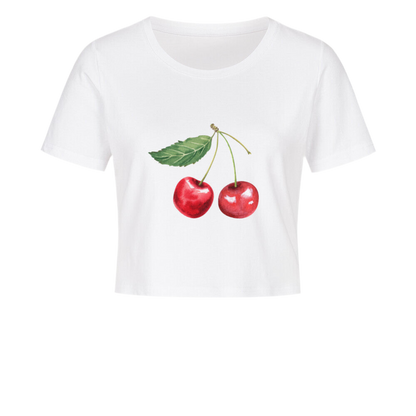 CHERRY Baby tee