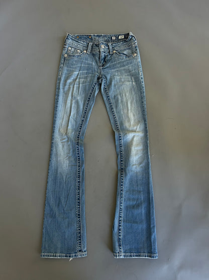 Miss Me Y2K flared/ bootcut Jeans - Größe XS