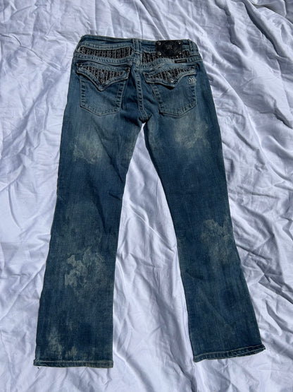 Miss Me Y2K flared/ baggy Jeans - Größe XS/S